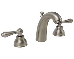 We were looking to replace faucets in two separate bathrooms. 706 Bn Brushed Nickel Wide Spread Lavatory Faucet