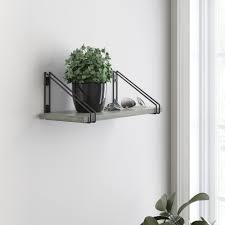 Shop with confidence on ebay! Liberty 8 58 In Black Wire Frame Decorative Shelf Bracket For Wood Shelving 2 Pack S43787c Fb U The Hom Decorative Shelf Brackets Wood Shelves Shelf Decor