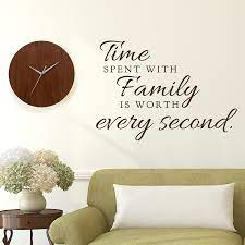 Time Spent With Family Quote Decal Shop Decals At Dana Decals Family Quotes Vinyl Family Wall Quotes Wall Quotes Decals