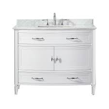 marble vanity top in white