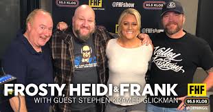 Did you reall ylisten to the whole show? Heidi And Frank Frosty Heidi And Frank News