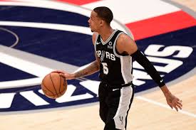 Photo by dylan buell/ despite losing six of their last seven, the spurs still have a solid lead on the pelicans welcome to the game thread. San Antonio Spurs Film Study Dejounte Murray Pounding The Rock