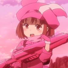 #melaine trump #gun aesthetic #thiccc. Pin On Sword Art Online Alternative Gun Gale Online