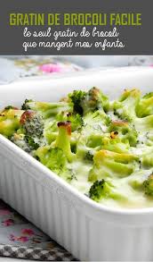 Gratin De Brocoli Facile En 2020 Recette Facile Et Rapide Soir Gratin De Brocolis Recette Legume Facile