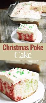 Trust me, it is very easy. Christmas Poke Cake Moore Or Less Cooking