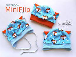 Babymutze hakeln anleitungen heimwerker de : To Go Freebook Knickohrmutzchen Miniflip Schnittmuster Mutze Babymutze Nahen Kindermutze Nahen