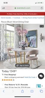 4.7 out of 5 stars 229. Pin By Mahogany Ellis On Pink Office Home Goods Furniture Velvet Dining Chairs Dining Room Bar