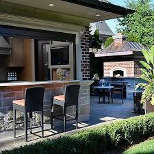 Even though pool houses tend to be quite modest structures, this doesn't have to be the case with your pool house at all, so be sure to take the design of your home into consideration first. Pool House Next To The Outdoor Kitchen Design Ideas