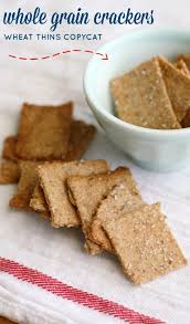 Whole Grain Vegan Cracker Recipe Tastes Like Wheat Thins The Pretty Bee Cracker Recipes Vegan Cracker Recipe Vegan Crackers