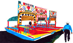 Trajineras Xochimilco Cdmx Xochimilco Ilustraciones Mexico Viajes En Mexico