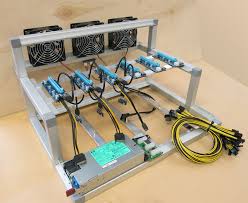 Time left 6d 11h left. 1200 Watt Platinum 6 Gpu Mining Rig Open Air Frame Riser Fans Psu