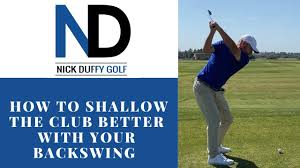 The path to impact then becomes steep. How To Shallow The Club With A Better Backswing Fogolf