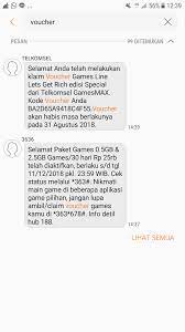 Maka dari itu, peluang bisnis bisa muncul seketika. Cara Klaim Kode Voucher Game Telkomsel Mobile Legends Pubg Lgr Dll