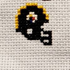 Das ist das neue ebay. Uni Watch Craft Project Tecmo Super Bowl Cross Stitch Uni Watch