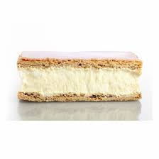 Tompouce filling consists of pastry cream + whipped cream. Smelik Tompoezen Dutch Filled Biscuits 250g