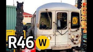 There are five single videos combine into one big video. á´· Rolling Stock Fleet Swap R46 Operating On The W Line Youtube