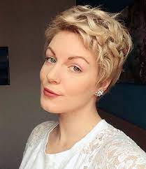 Short curly pastel colored pixie haircut: 30 Standout Curly And Wavy Pixie Cuts