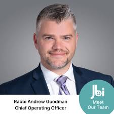 We're thrilled to welcome Rabbi Andrew Goodman as JBI's new Chief Operating  Officer. Rabbi Goodman, who most recently served as Director of Student  Support at Hebrew Union College, brings his accomplishments in