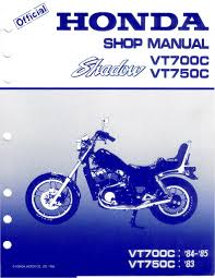 Honda 1984 Shadow Vt700c Manual Pdf Download Manualslib