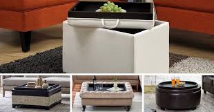 Shop for round ottoman coffee table online at target. 15 Best Ottoman Coffee Tables With Trays Decor Outline