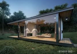 Modernes Gartenhaus In Transparentem Design Architekt Design Gartenhaus Modernes Transparentem Summer House Garden House Exterior Pool Houses