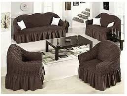 Ostepdecor sofa cover, quilted sectional couch covers, velvet sofa slipcover for dogs cats pet love seat leather l shaped, armrest backrest cover, gray 2pcs 36 x 36 inches 4.1 out of 5 stars 1,365 $32.99 $ 32. Evibu Sofa Seat Covers 3 2 1 1 Chocolate Brown Price From Jumia In Kenya Yaoota