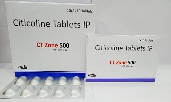 Citicoline 500 Mg Tablet, Packaging Size: 10*10 Tablets at ₹ 5500/box in Panchkula