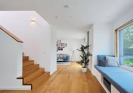 Im Erdgeschoss Ist Ein Weitgehend Offener Grundriss Foto Fertighaus Weiss Fertighauser Offener Grundriss Erdgeschoss