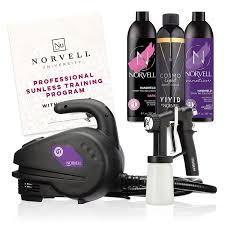 Amazon Com Norvell Sunless Kit M1000 Mobile Hvlp Spray Tan Airbrush Machine 8 Oz Tanning Solutions In Ultra Vivid Cosmo Light Venetian And Dark Norvell Training Program Retail Value 490 Beauty