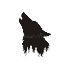 New users enjoy 60% off. Silhouette Of The Head Of A Wild Lonely Howling Wolf Stock Vector Illustration Of Icon Growl 170420662 Wolf Silhouette Wolf Illustration Wolf Howling