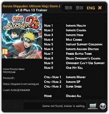 Retrouvez tous les codes et astuces du jeu naruto shippuden : Naruto Shippuden Ultimate Ninja Storm 2 Trainer 13 V1 0 Fling Download Gtrainers