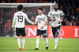 Leroy Sane Of Germany Serge Gnabry Of Germany Antonio Rudiger Of Serge Gnabry Leroy Sane Soccer Players