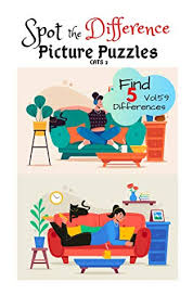 Whether the skill level is as a beginner or something more advanced, they're an ideal way to pass the time when you have nothing else to do like waiting in an airport, sitting in your car or as a means to. Lo Mejor De Spot The Difference Picture Puzzles Cat 2 Find 5 Differences Vol 59 2021 Actualizado Septiembre Mejores Cc