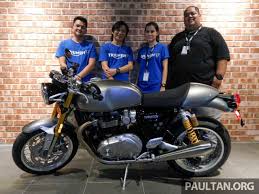 Get a complete price list of all triumph motorcycles including latest & upcoming models of 2021. Triumph Malaysia Opens Sales Branch In Johor Bahru Paultan Org