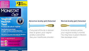 Monistat Vaginal Health Test Yeast Infection Test Kit