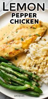 Lemon Pepper Chicken In 2021 Quick Chicken Recipes Healthy Soul Food Dinner Quick Chicken Dinner