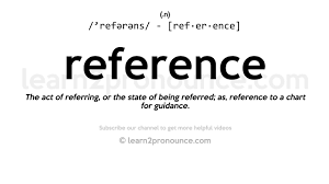 Pronunciation of citation form with 1 audio pronunciation, 10 synonyms, 1 meaning, 13 translations and more for citation form. How To Pronounce Reference English Pronunciation Youtube
