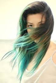 Dip Dye Hair Green Hair Ombre Hair Ombre Hair Extensions