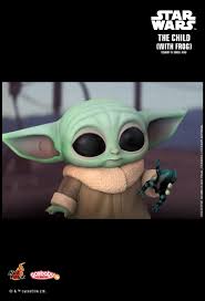 Hot Toys Star Wars The Child With Frog Cosbaby S Bobble Head In 2020 Hot Toys Bobble Head Star Wars