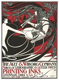 Ault Wiborg Company Advertising Poster Graphic Design Posters Poster Art Art