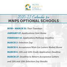 Metro Nashville Public Schools Calendar 2021 School Calendar Public School Calendar Board