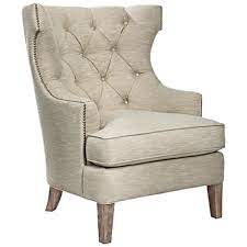 Maybe you would like to learn more about one of these? Reese Studio Oatmeal High Back Accent Chair Decorist