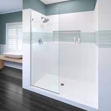 Framed shower door frameless sliding shower doors types of doors towel rail plumbing fixtures shower enclosure walk in shower clear glass faucet. Basco Celesta 30 X 76 Frameless Shower Door Wayfair