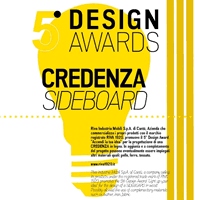 5&deg; Design Award "Accendi la tua idea" - Credenza - concorso di ...