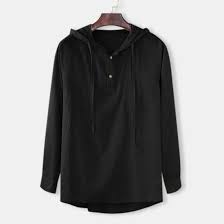 Men S New Chinese Hooded Shirt Pure Color Linen China Men S New Chinese Hooded Shirt And Solid Color Men S Hooded Price Made In China Com