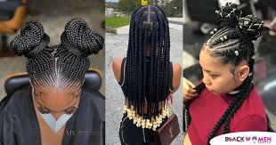 Whether it's the biblical scriptures or the artifacts from ancient times. Black Braided Hairstyles Collection Latest Beauty And Styles For Ladies Braids Hairstyles For Black Kids
