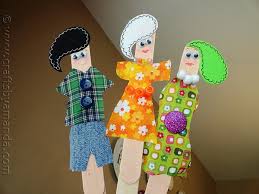 This gorgeous hat is easy and fun to make. Craft Stick Puppet Theater Crafts By Amanda