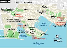 How do i find map coordinates of monaco. Monaco Map Europe Country Map Of Monaco