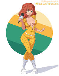 April ONeil (TMNT) - Ecchi  Hentai  NSFW  r34 by AuroraZone - Hentai  Foundry