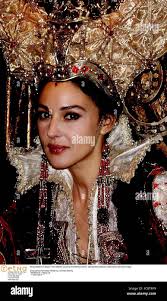 Monica Bellucci in director Terry Gilliam's upcoming The Brothers Grimm,  starring Monica Bellucci, Matt Damon and Heath Ledger. EXCLUSIVE PICTURES  FROM ALL ACTION DIGITAL Stock Photo